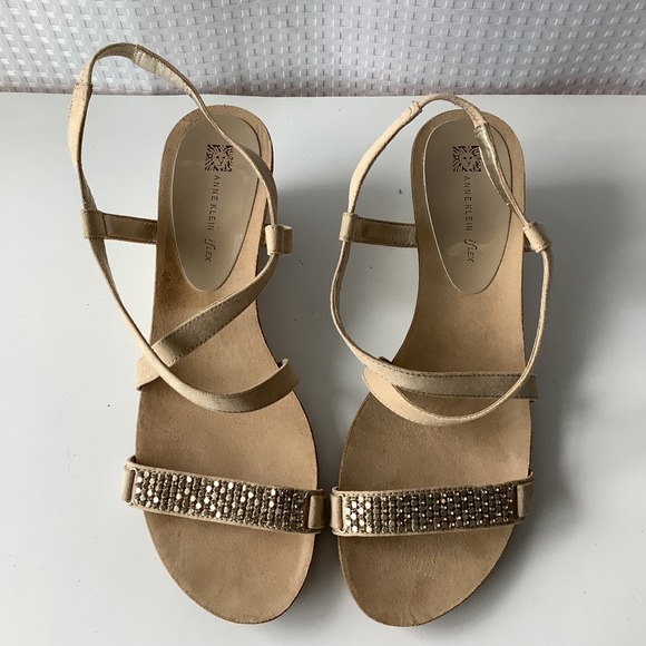 Anne Klein Shoes - Anne Kline AKJASIA IFlex Wedge Sandals 9M